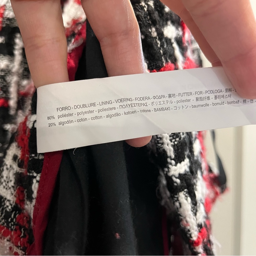 Zara checkered shacket - Picture 6 of 7